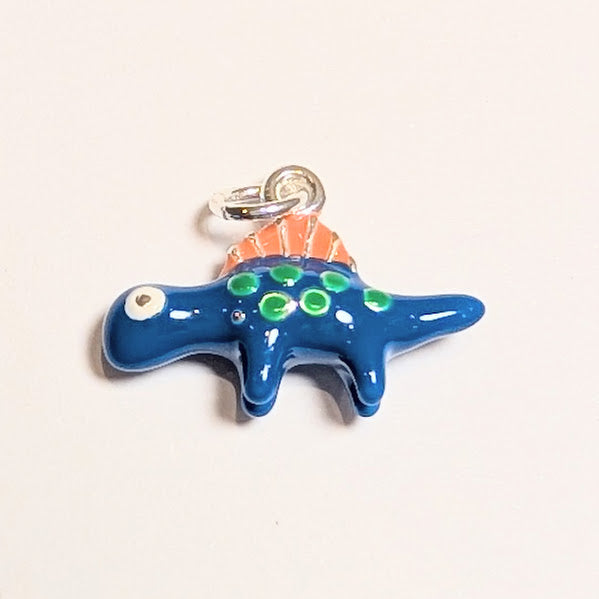 Dinosaur Charm Silver