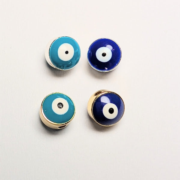 Enamel Evil Eye Beads