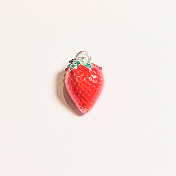 Strawberry Charm - Silver