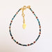 Garnet & Chrysocolla Bracelet