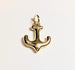 Anchor Charm - Gold & Silver