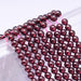 Garnet Semi-Precious Round Beads, Grade AA - 5mm