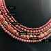 Beaded Garnet Necklaces