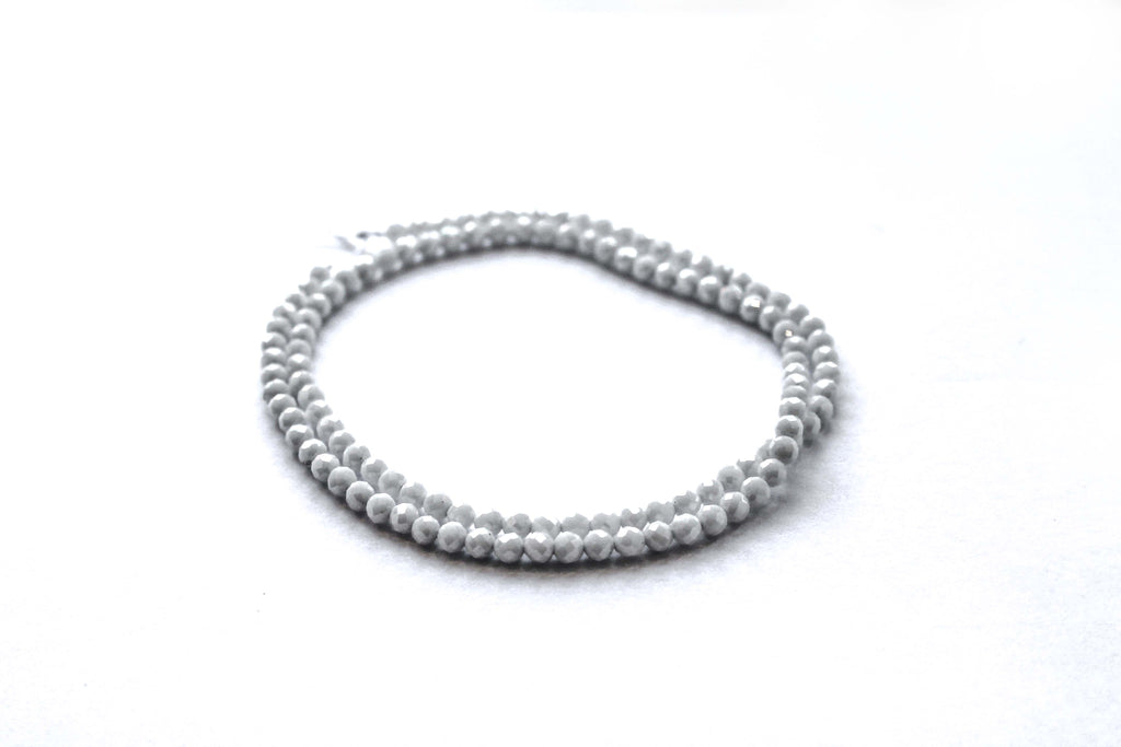 White Opaque Cubic Zirconia - 3mm