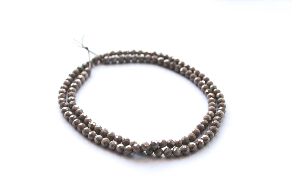 Mink Opaque Cubic Zirconia - 3mm