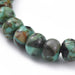 African Turquoise (Jasper) Semi-precious Bead Bracelet