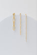 Paperclip Chain Necklace, Medium, Gold Plated