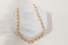 Paperclip Chain Necklace, Medium, Gold Plated