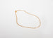 Paperclip Chain Necklace, Chunky, Gold Plated