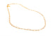 Paperclip Chain Necklace, Medium, Gold Plated