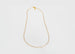 Paperclip Chain Necklace, Chunky, Gold Plated