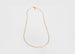 Paperclip Chain Necklace, Medium, Gold Plated