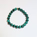 Malachite Elasticated Bracelet