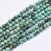 African Turquoise Semi-Precious (Jasper) Round Beads - 4mm