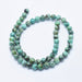 Natural African Turquoise (Jasper) Beads - 6mm