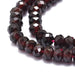 Garnet Semi-Precious Faceted Beads