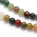 Indian Agate Semi-precious Round Beads - 3mm