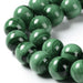 Malachite Semi-Precious Round Beads, Grade AA - 3mm