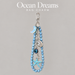 Ocean Dreams Blue Bag Charm