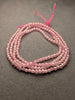 Light Pink Cubic Zirconia Beads - 2mm