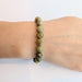 Peridot Elasticated Bracelet