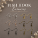 Fish Hook Earwires
