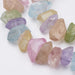 Quartz Crystal Dyed Frosted Colourful Beads