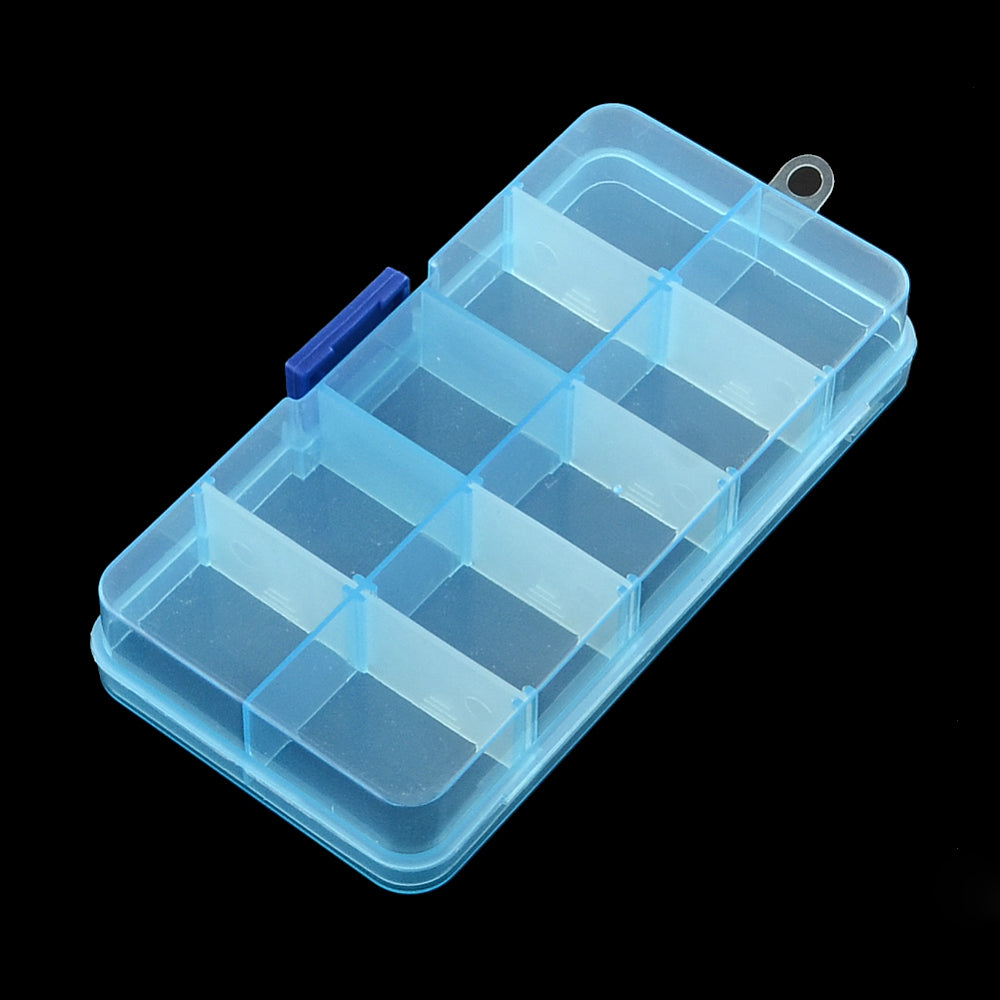 Bead Storage Container - 10 Adjustable Compartments