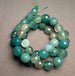 Agate Beads - 8mm Round - Sea Green