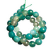 Agate Beads - 8mm Round - Sea Green