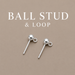 Sterling Silver Hooks & Studs