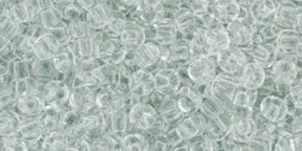 Transparent Crystal Clear Seed Beads – SIZE 8 / 10g
