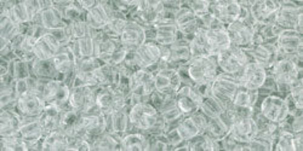 Transparent Crystal Clear Seed Beads – SIZE 8 / 10g