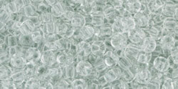 Transparent Crystal Clear Seed Beads – SIZE 8 / 10g