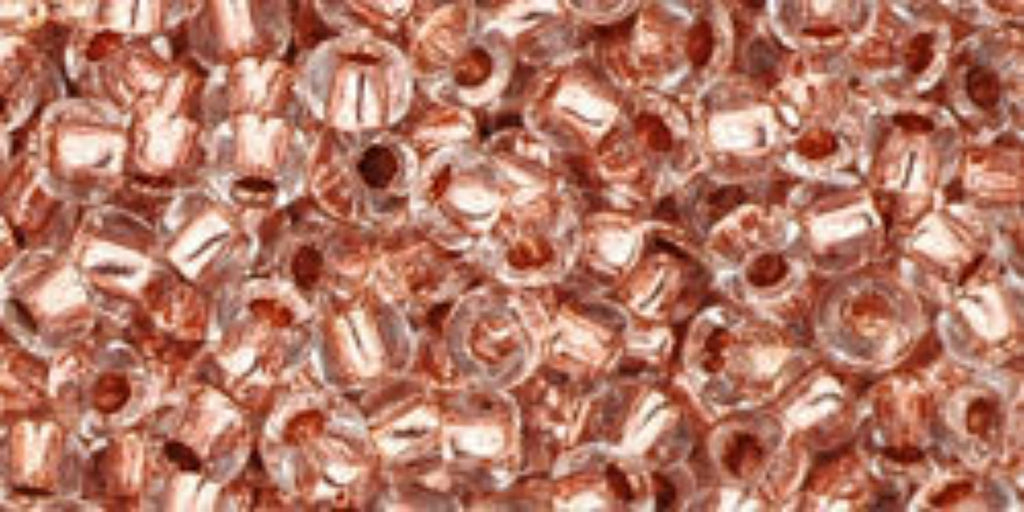 Copper Lined Crystal Seed Beads – SIZE 8 / 10g