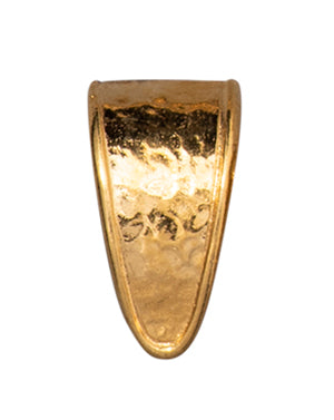 Tierracast Hammertone Pinch Bail - Gold