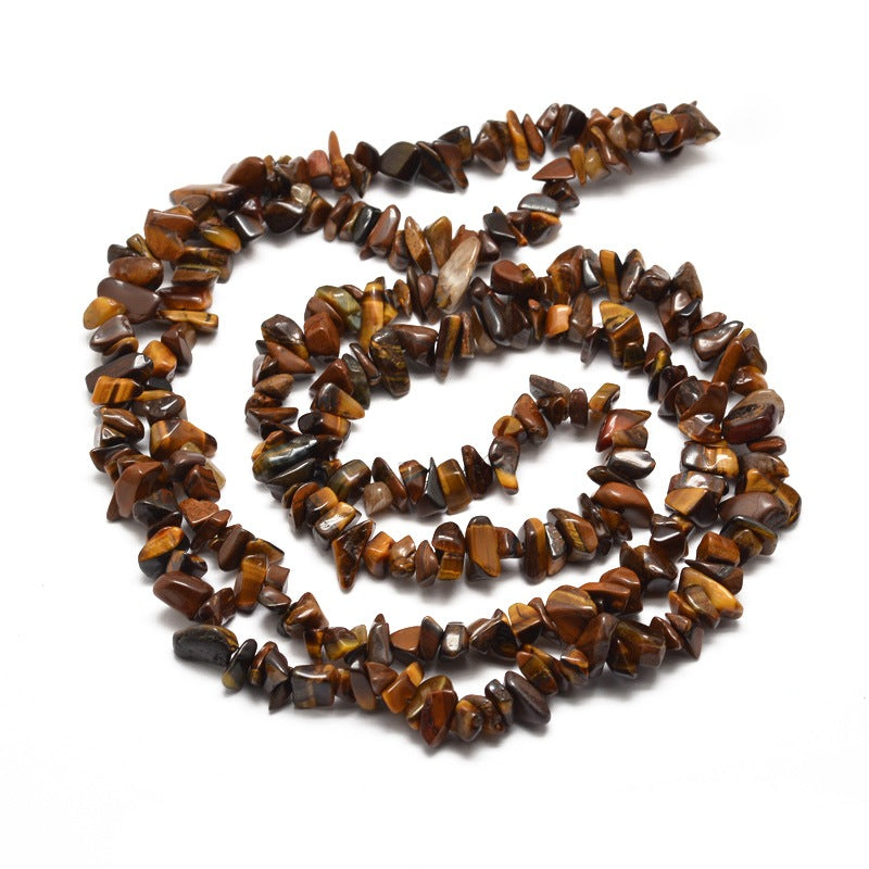 Tiger Eye Semi-Precious Chip Beads