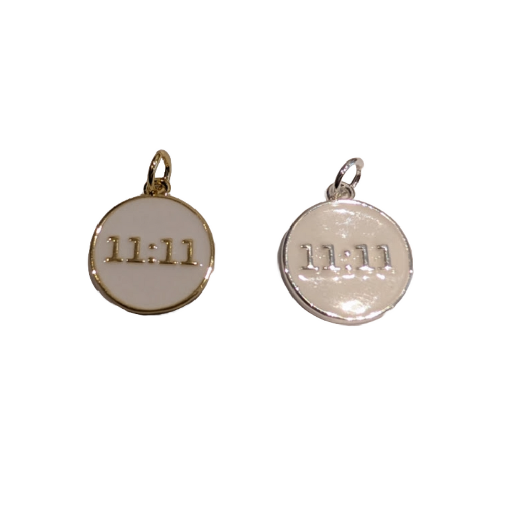 11:11 Charm - Silver & Gold