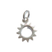 Sterling Silver & Gold Filled Sun Charm