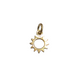 Sterling Silver & Gold Filled Sun Charm