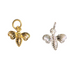 Bumble Bee Charm - Gold & Silver