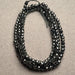 Gunmetal Black Cubic Zirconia Faceted Beads - 2mm