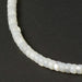 Trochus Shell Heishi Beads, Flat Round/Disc, Creamy White