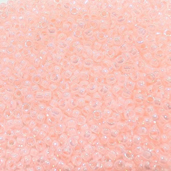 Ceylon Innocent Pink Seed Beads – SIZE 15/0 10g