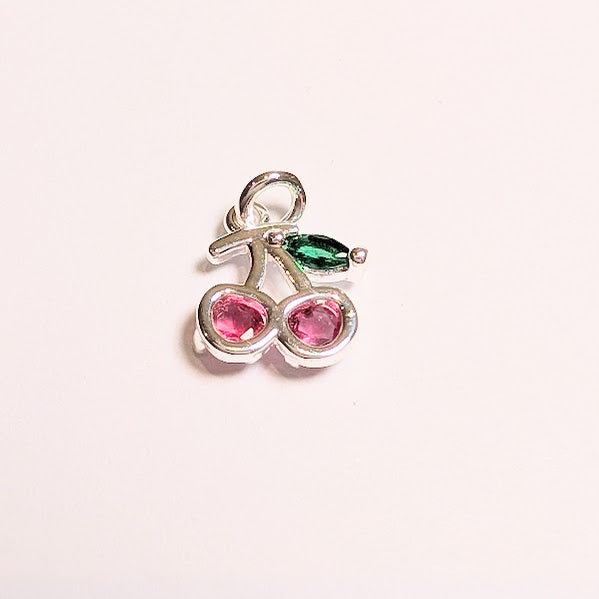 Cherry Charm - Silver