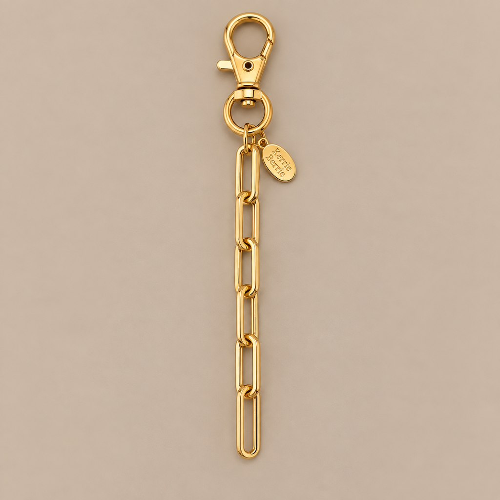 Chunky Gold Paperclip & Swivel Clasp
