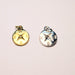 Compass Charm -Gold & Silver
