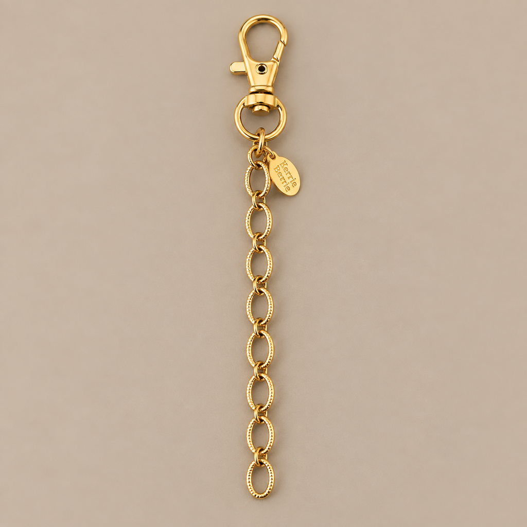 Gold Decorative Chain & Swivel Clasp