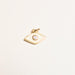 Enamel Evil Eye Charm Gold