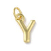 18K Gold Plated Letter Charms: A,B,C,D,E,F,G,H,IJ,K,L,M,N,O,Q,R,S,T,U,V,W,X,Y,Z